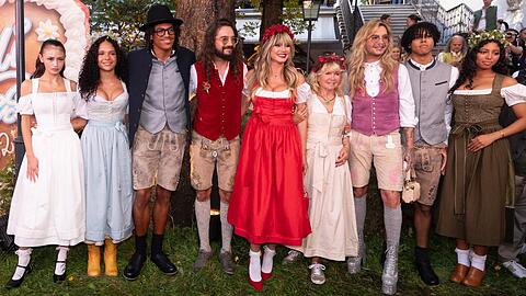 Heidi Klum brachte die Familie mit zum "HeidiFest" in München.
