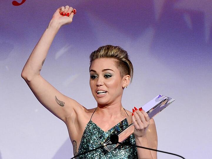 Hat an diesem Wochenende Grund zu feiern: Miley Cyrus