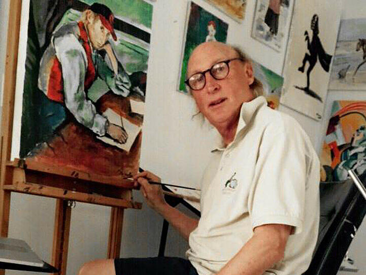 Otto Waalkes ist Maler aus Leidenschaft