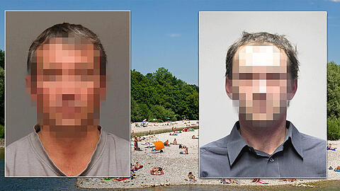 Verdächtiger Ireneusz D. (43,l) wurde gefasst. Verdächtiger Vitalijs T. (r) wurde tot aufgefunden.