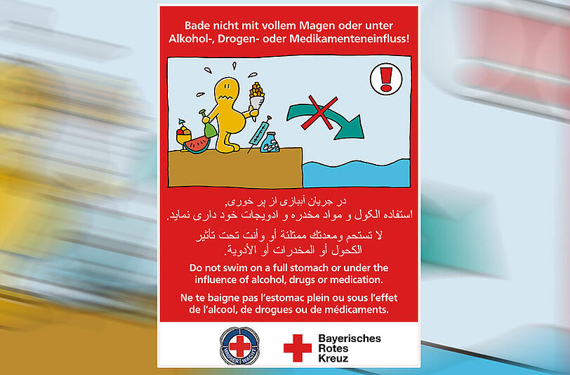 Damit auch wirklich jeder die Hinweise versteht, werden sie auf Englisch, Französisch, Arabisch und sogar Farsi übersetzt.