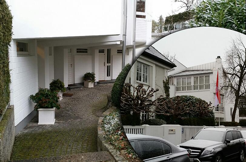 In dieser Villa in Bogenhausen geschah das schreckliche Beziehungsdrama.
