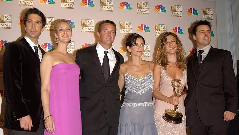 Der "Friends"-Cast wurde schon vor dem großen Erfolg der Serie zu echten Freunden.