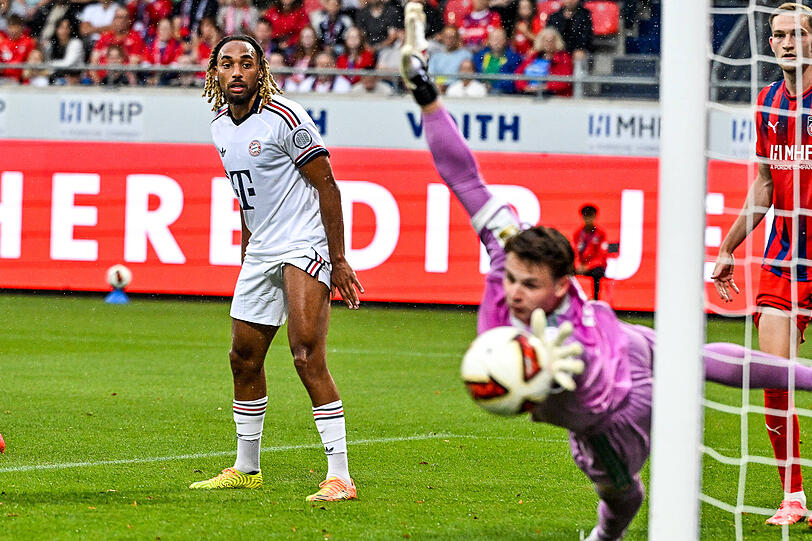 Zuletzt nicht im Teamtraining des FC Bayern: Sacha Boey.