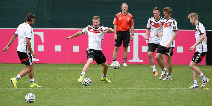 Die Bilder vom achten Tag im Trainingslager in St. Martin.