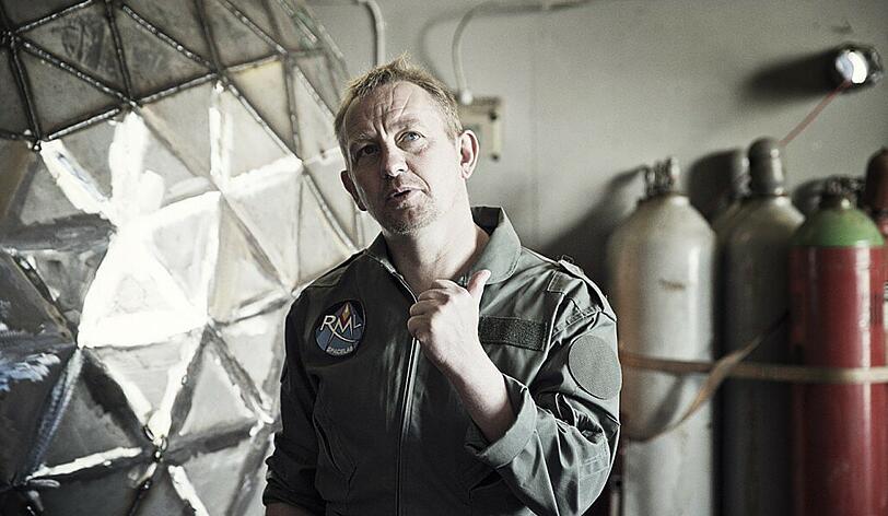 Peter Madsen träumte seit seiner Kindheit davon, eine Rakete zu bauen und ins All zu fliegen.