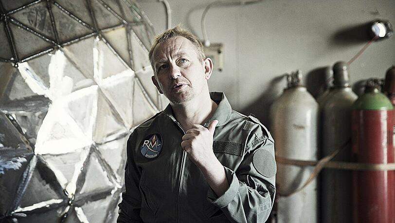 Peter Madsen träumte seit seiner Kindheit davon, eine Rakete zu bauen und ins All zu fliegen.