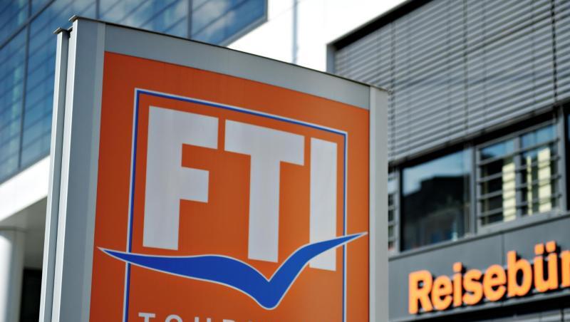 Das Logo des Reiseveranstalters FTI-Touristik ist zu sehen. Foto: picture alliance / dpa/Archivbild Das Logo des Reiseveranstalters FTI-Touristik ist zu sehen. Foto: picture alliance / dpa/Archivbild