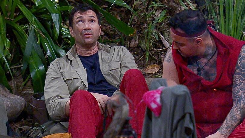 Lucas Cordalis (li.) und Cosimo Citiolo werden im Camp emotional.