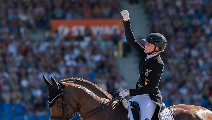 Katharina Hemmer feierte Bronze. Katharina Hemmer feierte Bronze.