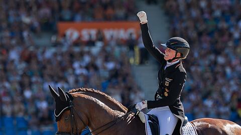 Katharina Hemmer feierte Bronze.