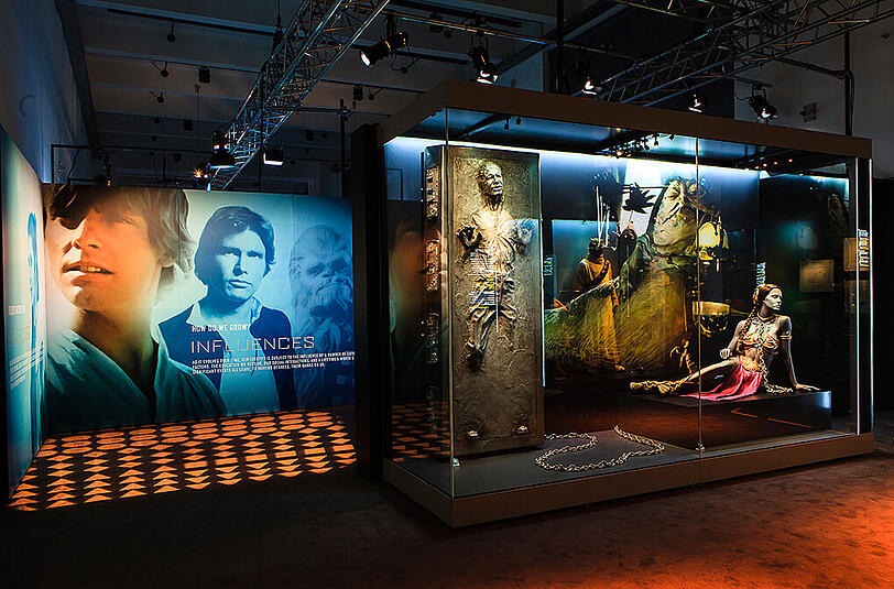 Bilder der "Star Wars Identities"-Ausstellung, die von 14. Mai bis 17. Oktober in München stattfindet.