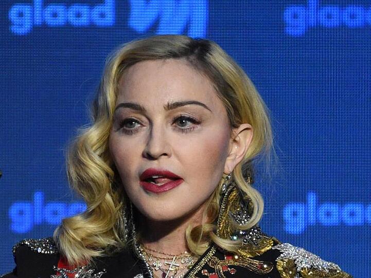 Madonna ist wütend und aufgebracht.