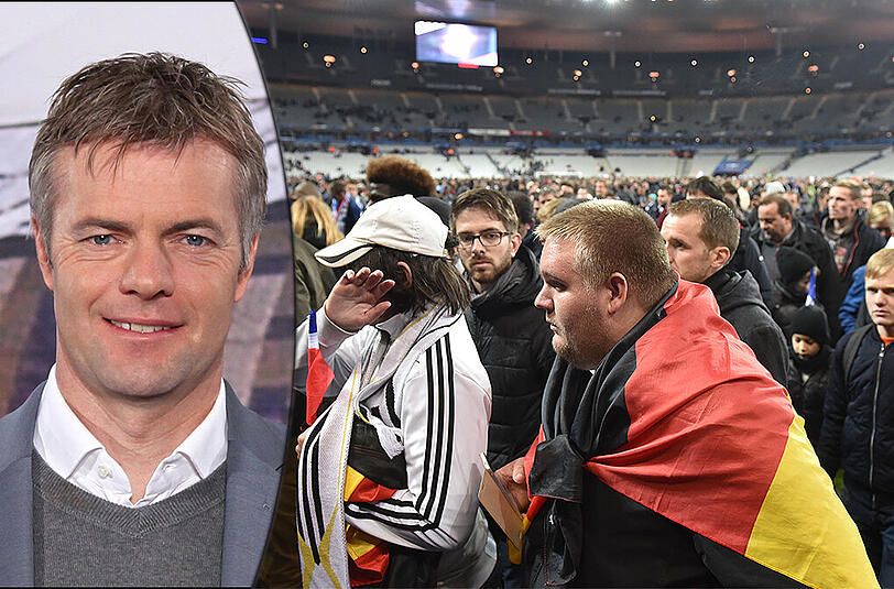 Hatte die schlimmsten Minuten seiner TV-Karriere: Tim Bartels, der ARD-Kommentator beim Spiel Frankreich gegen Deutschland.