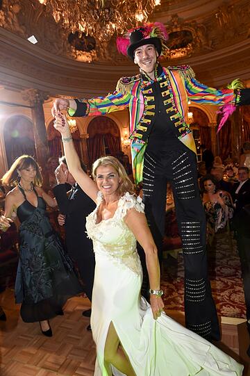 Valerie Perez bei der "Sheba Medical Center Summer Night Charity Gala" im Hotel Hermitage Monte Carlo.