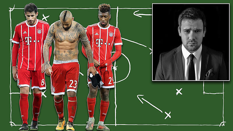 Bild mit Seltenheitswert: Für die Bayern-Stars Javi Martínez, Arturo Vidal und Kingsley Coman (von links) gab es in dieser Saison bislang erst drei Niederlagen.