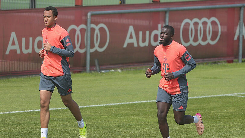 Kommt aus einer Verletzung: FC-Bayern-Innenverteidiger Dayot Upamecano. Kommt aus einer Verletzung: FC-Bayern-Innenverteidiger Dayot Upamecano.