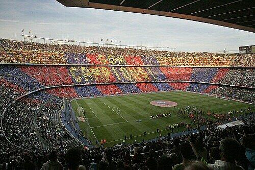 Das Camp Nou in Barcelona.