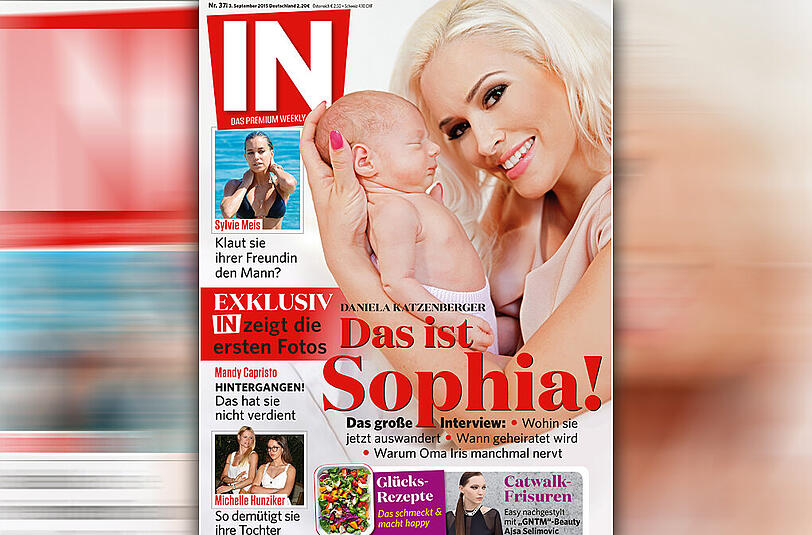 Daniela Katzenberger zeigt zum ersten Mal Fotos ihrer Tochter Sophia