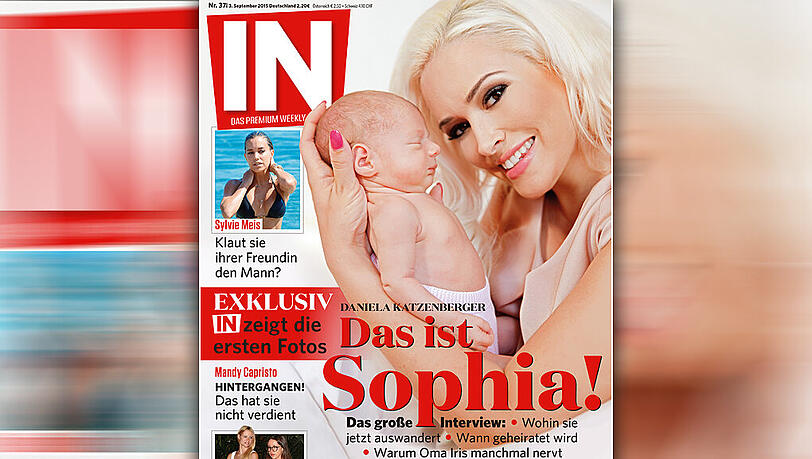 Daniela Katzenberger zeigt zum ersten Mal Fotos ihrer Tochter Sophia Daniela Katzenberger zeigt zum ersten Mal Fotos ihrer Tochter Sophia