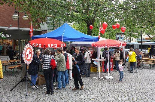Das SPD-Sommerfest (hier 2014) will politische Gespräche anregen.