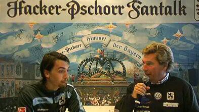 Markus Schwabl im Hacker-Pschorr Fantalk