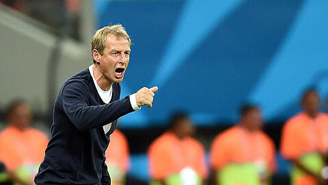 US-Trainer Jürgen Klinsmann im Spiel gegen Portugal.