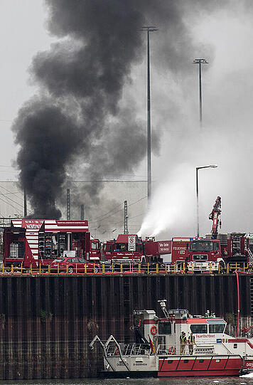 Verheerende Explosion bei BASF in Ludwigshafen. Die Bilder.