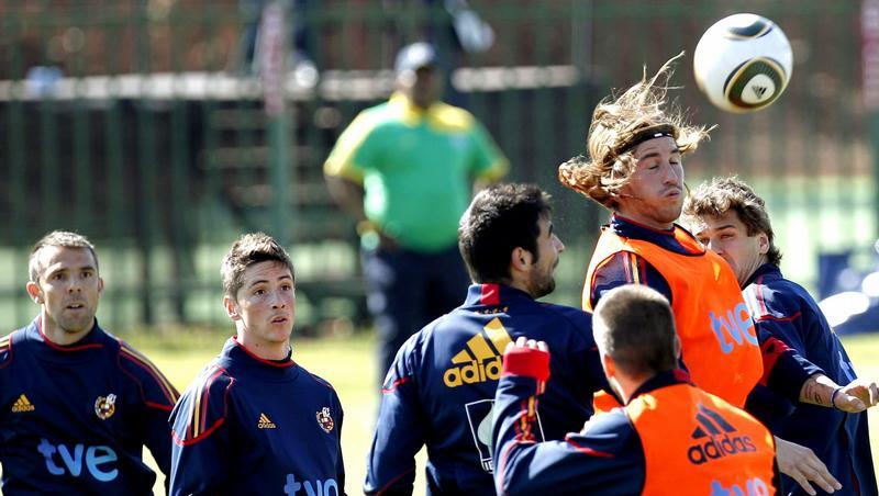 Die spanischen Spieler trainieren in Potchefstroom. Die spanischen Spieler trainieren in Potchefstroom.