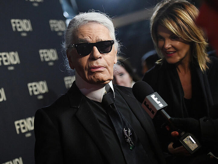 Alles andere als altbacken: Karl Lagerfeld