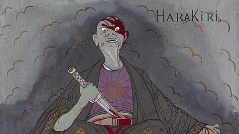 Eines von Strathmanns grotesken japanischen Motiven.