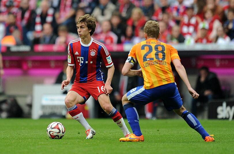 Zauberfuß Gianluca Gaudino kickt noch bis 2018 an der Säbener Straße, dürfte bald noch etwas näher an die Profis herangeführt werden.