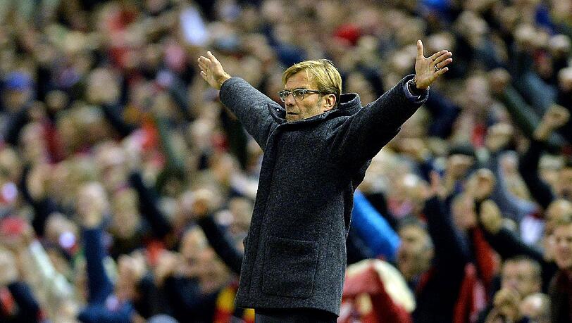 Noch konnte Jürgen Klopp mit dem FC Liverpool keinen Sieg holen. Noch konnte Jürgen Klopp mit dem FC Liverpool keinen Sieg holen.