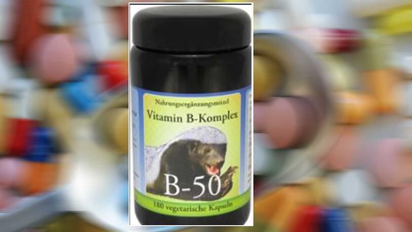 Die betroffenen Vitamin B-Kapseln des Herstellers.