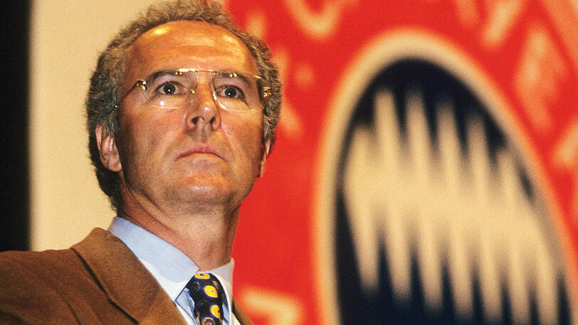 Ex-Präsident des FC Bayern: Franz Beckenbauer.