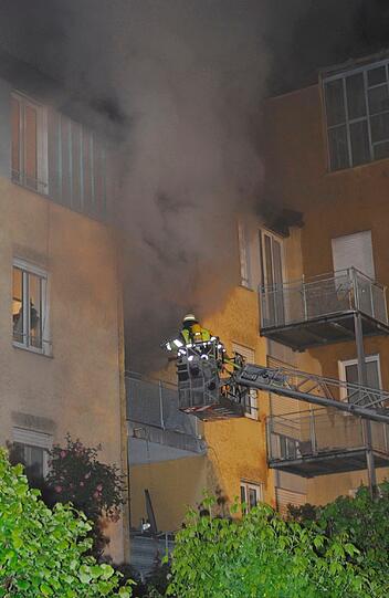 Dramatischer Rettungseinsatz der Feuerwehr in Freimann.