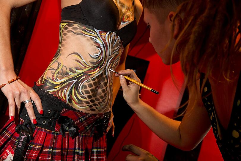 Erste Bilder von der Venus 2014 in Berlin.