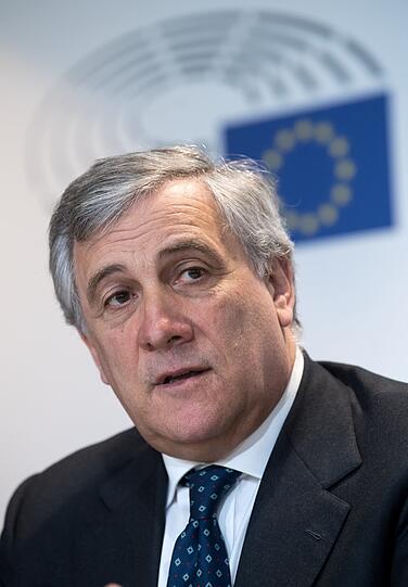 AZ-Interview mit Antonio Tajani: Der 65-Jährige ist seit 2017 Präsident des EU-Parlaments.