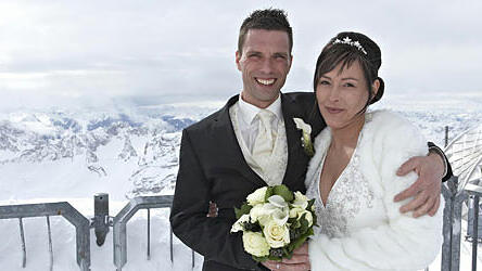 Gipfel des Glücks: Heiraten auf der Zugspitze, Foto: M. Gilsdorf