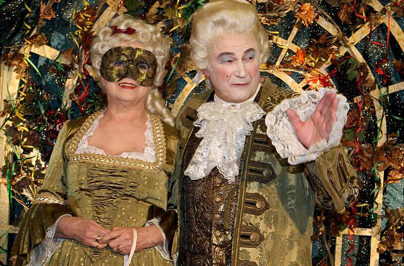 Günther Beckstein (CSU) mit seiner Frau Marga 2010