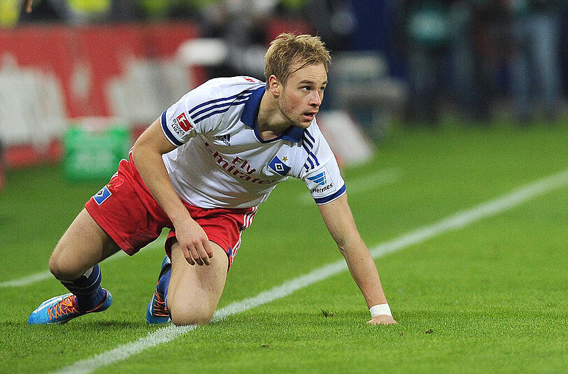 Unter Sportchef Oliver Kreuzer beim HSV am Ball: Neu-Löwe Maximilian Beister.