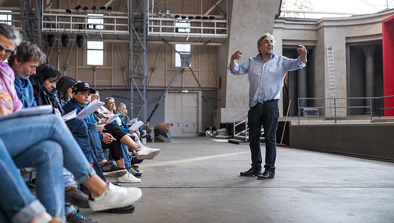 Will auch 2030 die Passionsspiele in Oberammergau leiten: Christian Stückl. Will auch 2030 die Passionsspiele in Oberammergau leiten: Christian Stückl.