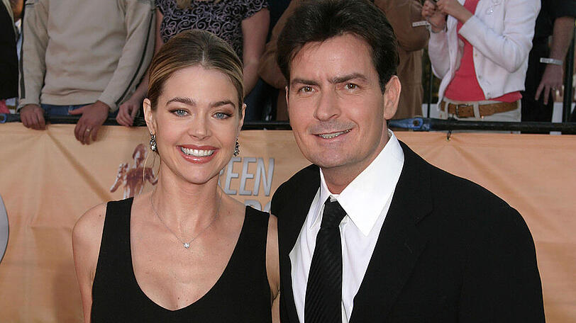 Alte Zeiten: Denise Richards und Charlie Sheen im Jahr 2005