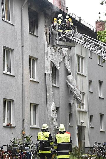 Explosion in Berg am Laim. Die Bilder!