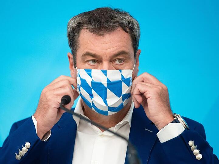 Der bayerische Ministerpräsident Markus Söder (CSU). Foto: Nicolas Armer/dpa/Pool/dpa/Archivbild