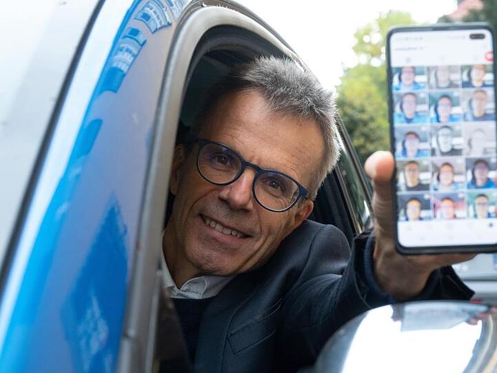 Uwe Baltner zaubert den Menschen ein Lächeln ins Gesicht.