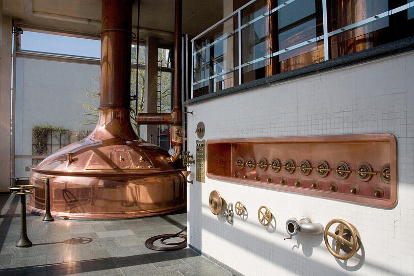 Einblick in die Brauerei von Lammsbr&auml;u in Neumarkt in der Oberpfalz.