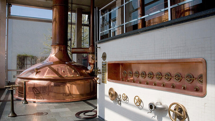 Einblick in die Brauerei von Lammsbr&auml;u in Neumarkt in der Oberpfalz.