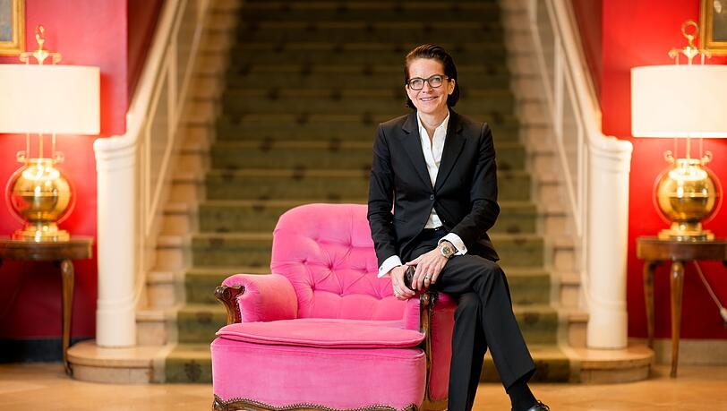 Caroline von Kretschmann, Chefin des Luxushotels "Europ&auml;ischer Hof Heidelberg", geht auf Tiktok viral.