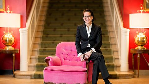 Caroline von Kretschmann, Chefin des Luxushotels "Europ&auml;ischer Hof Heidelberg", geht auf Tiktok viral.